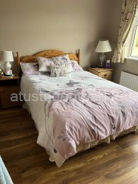 Large bedroom with double bed