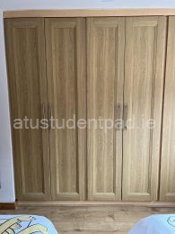 Wardrobe each in double room